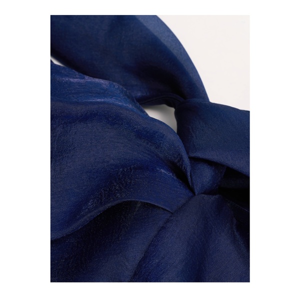 JS Collection “Isadora” Organza Gown – NWT Sz 8 | Navy | MSRP $289 💙 - Picture 8 of 10